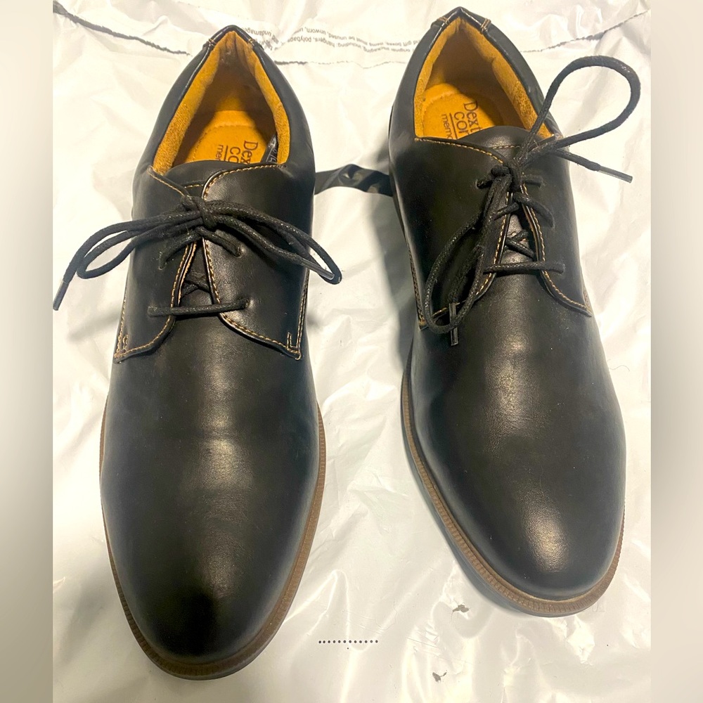 Dexter comfort memory foam Oxfords Black Size 9.5